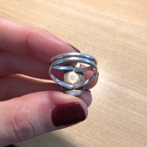 Abalone Sterling Silver Ring - Picture 3 of 3